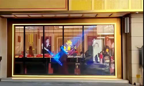 LED透明顯示屏
